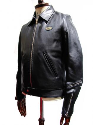 Lewis Leathers / #59T / TIGHT FIT CORSAIR COW HIDE (BK) - ウインドウを閉じる