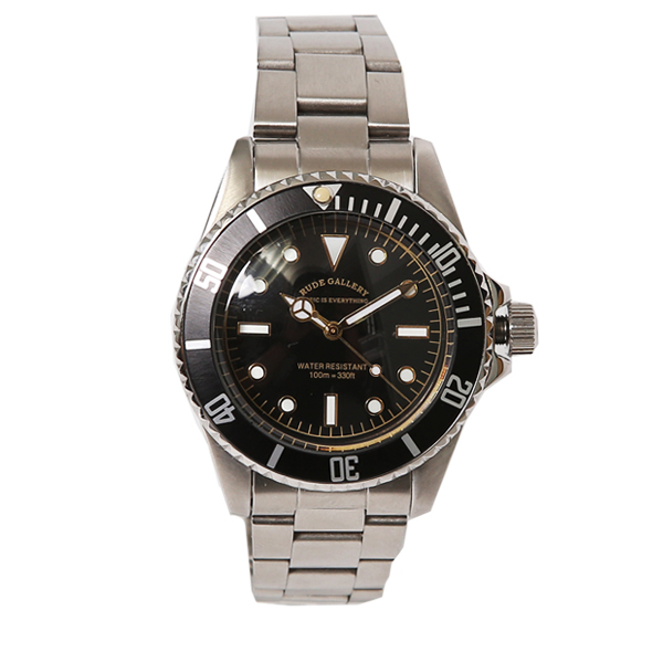 RG / GOOD OLD DIVER WATCH LEXES - STAINLESS STEEL - ウインドウを閉じる