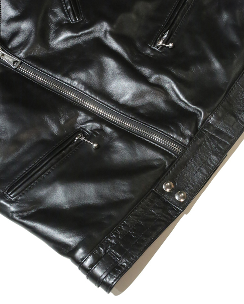 Lewis Leathers / #441T / TIGHT FIT CYCLONE HORSE HIDE (BK) - ウインドウを閉じる