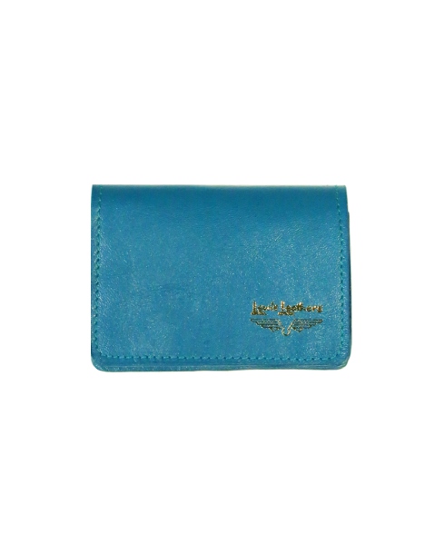Lewis Leathers / CARD CASE (VINTAGE TURQUOISE) - ウインドウを閉じる