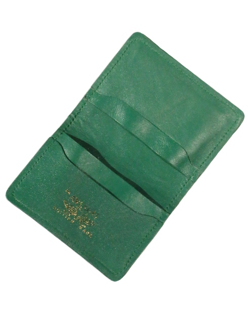 Lewis Leathers / CARD CASE (GREEN) - ウインドウを閉じる