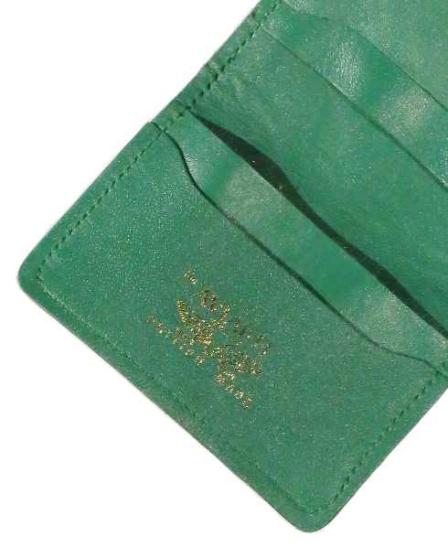Lewis Leathers / CARD CASE (GREEN) - ウインドウを閉じる