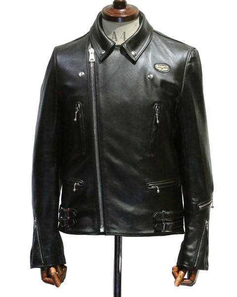 Lewis Leathers / #391T /TIGHT FIT 391LIGHTNING COW HIDE (BK) - ウインドウを閉じる