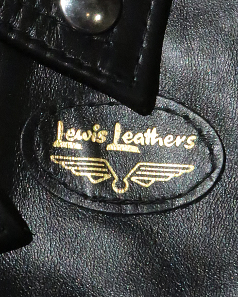 Lewis Leathers / #402T /TIGHT FIT 402LIGHTNING HORSE HIDE (BK) - ウインドウを閉じる
