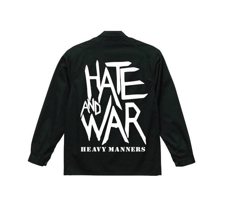 HATE AND WAR JACKET (BK)