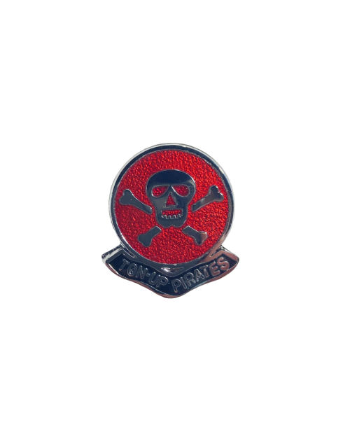Lewis Leathers / Single Badge - TON-UP PIRATES - (RED)