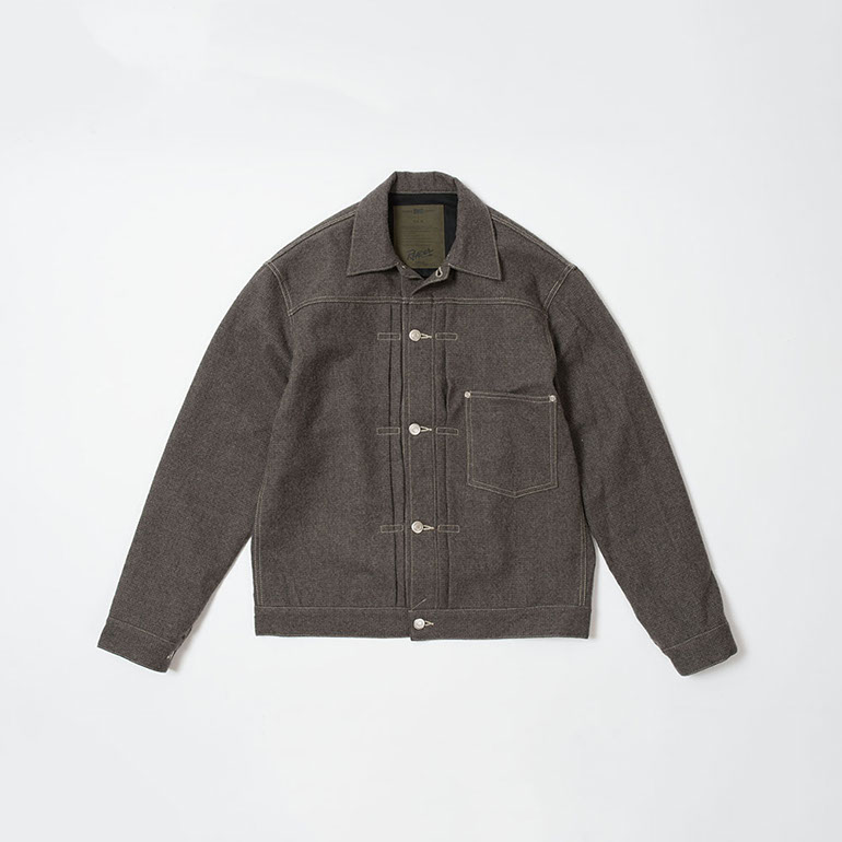 RENDER / S506 Wool Jacket (GRY) - ウインドウを閉じる
