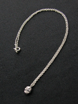 MAGICAL DESIGN / PIP NECKLACE (SIL/CLEAR) MAGICAL DESIGN / PIP NECKLACE (SIL/CLEAR)