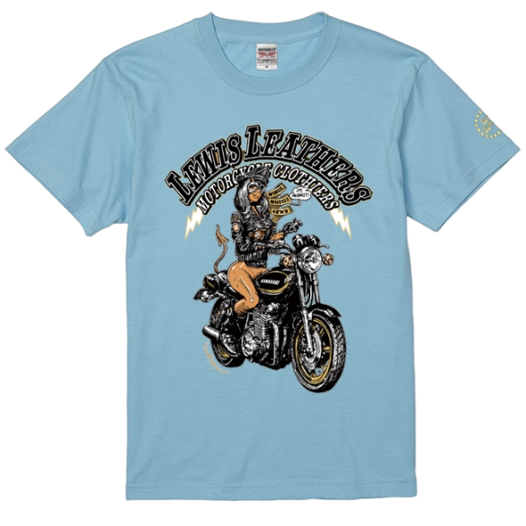 Lewis Leathers /EROSTIKA×LewisLeathers 2024 Aqua Blue Lewis Leathers /EROSTIKA×LewisLeathers 2024 Aqua Blue