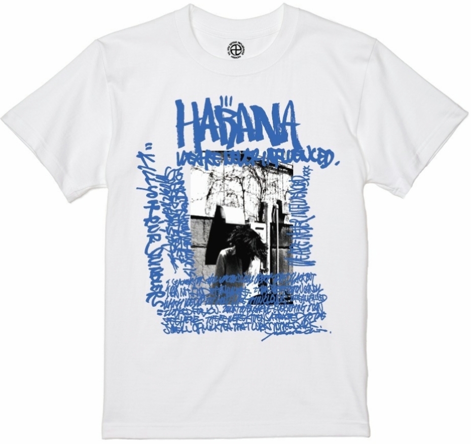 チバユウスケ × HABANA TEE (WH/SKY BLUE) チバユウスケ × HABANA TEE (WH/SKY BLUE)