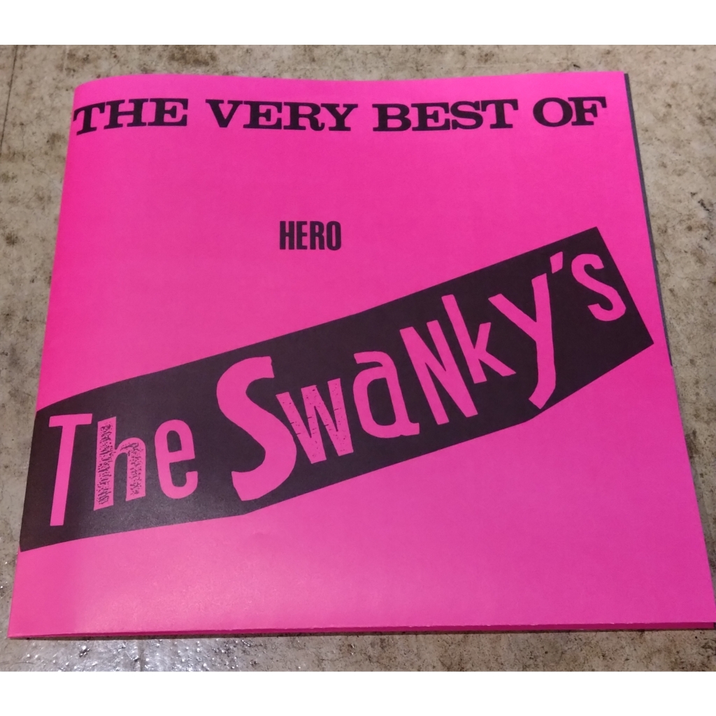 THE SWANKY'S /The Very Best of Hero The Swankys(LP)限定盤ポスター・スリーブ THE SWANKY'S /The Very Best of Hero The Swankys(LP)限定盤ポスター・スリーブ