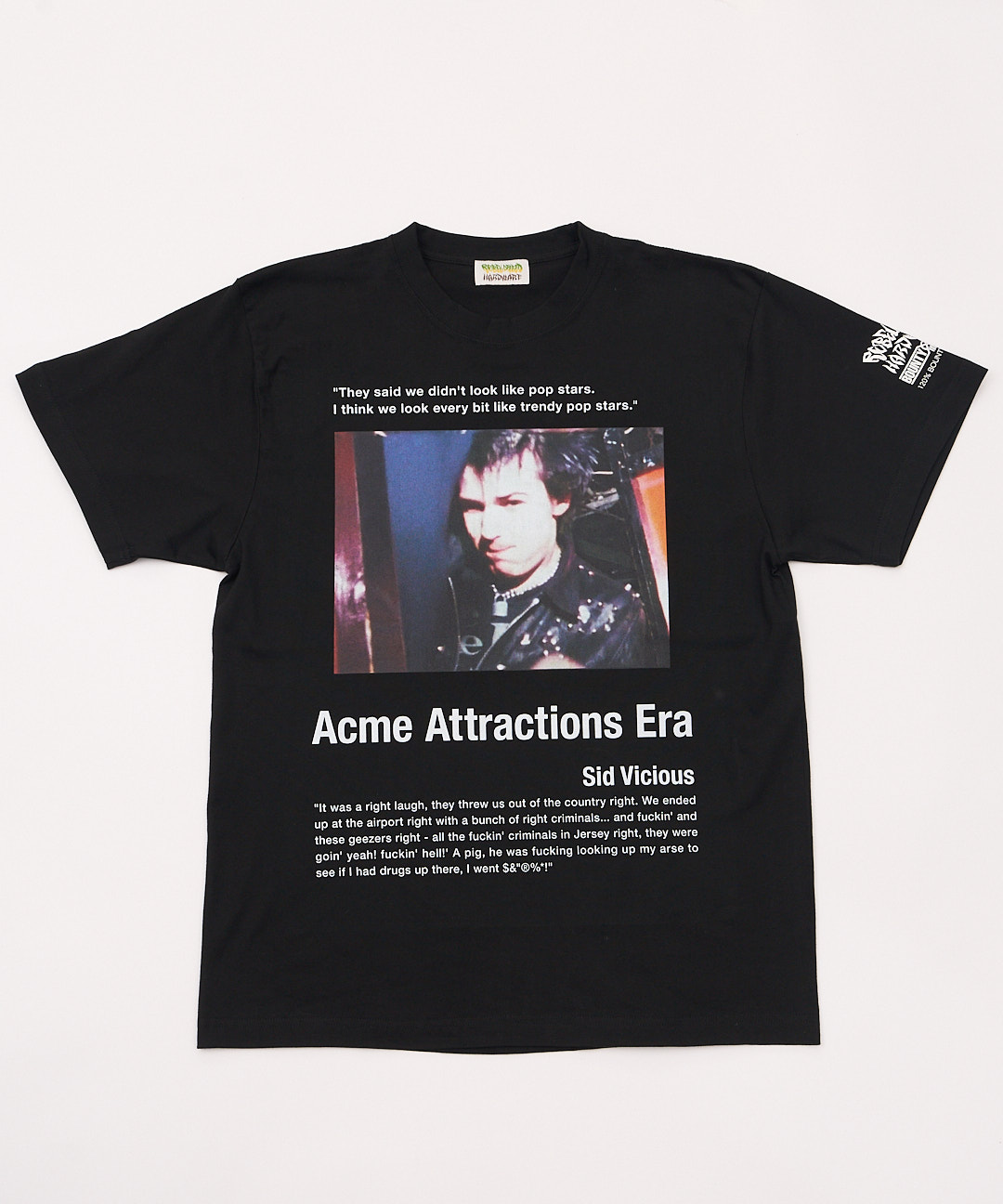 BOUNTY HUNTER × REBEL DREAD HARDWARE / SID VICIOUS S/S TEE(BK) BOUNTY HUNTER × REBEL DREAD HARDWARE / SID VICIOUS S/S TEE(BK)
