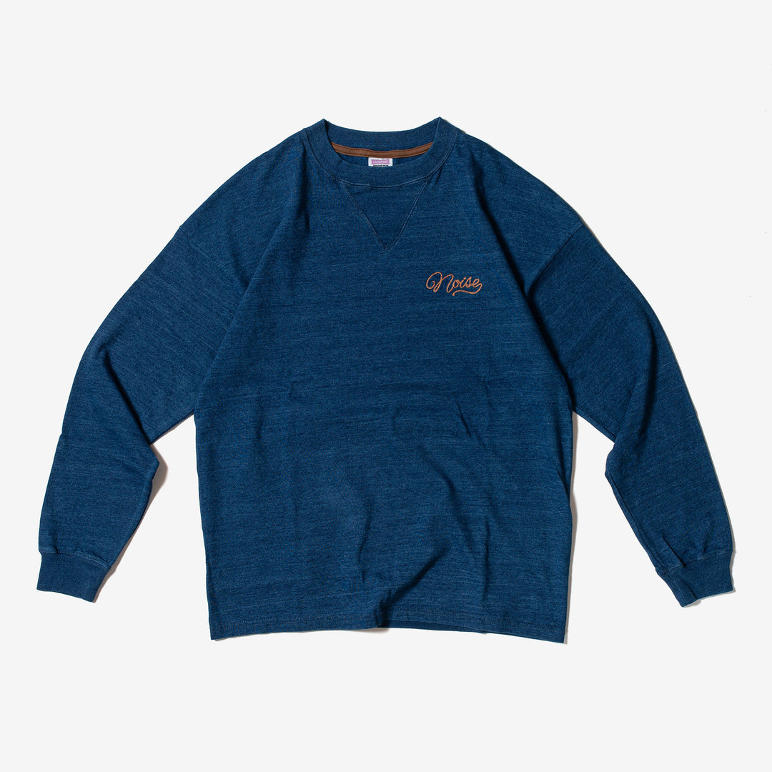 LOST CONTROL / LS Vintage Indigo Tee (Indigo Blue) LOST CONTROL / LS Vintage Indigo Tee (Indigo Blue)