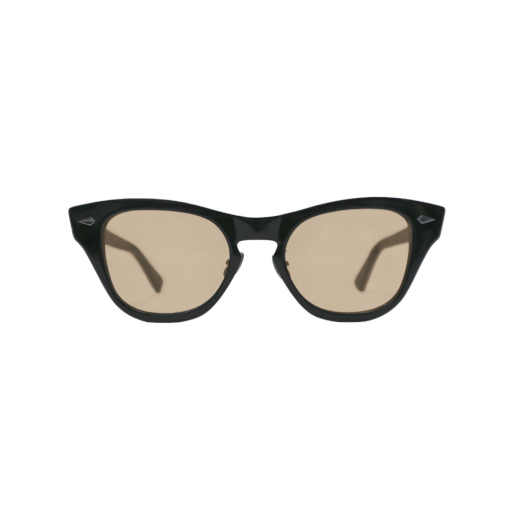 RADIO 7×Mr. CASANOVA /1977 / Black / Light Brown Lens RADIO 7×Mr. CASANOVA /1977 / Black / Light Brown Lens