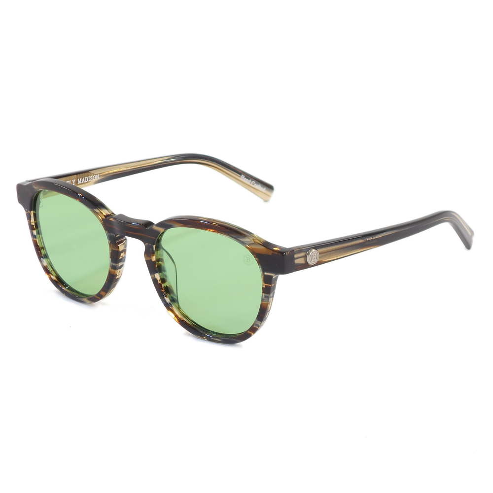 BLACK FLYS / FLY MADISON(BROWN STRIPE/LIGHT GREEN) POLARIZED BLACK FLYS / FLY MADISON(BROWN STRIPE/LIGHT GREEN) POLARIZED