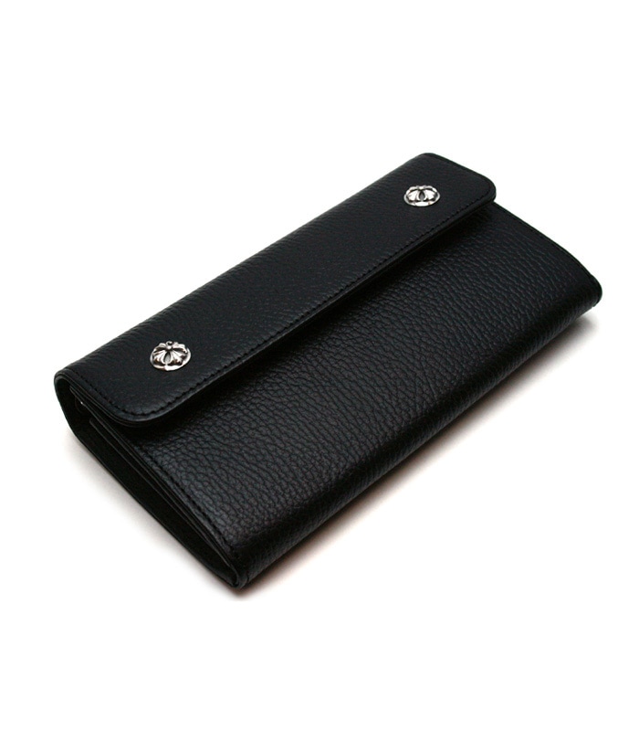 AGW-028 ArgentGleam Classic Long Wallet / クロスボタン AGW-028 ArgentGleam Classic Long Wallet / クロスボタン