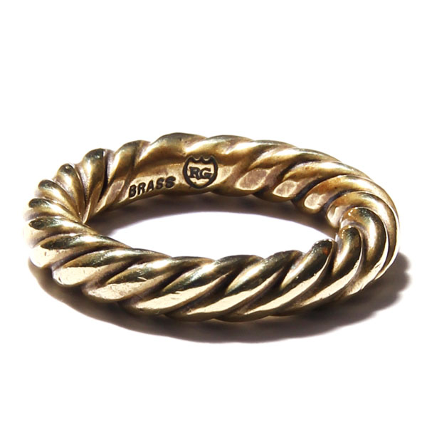 RUDEGALLERY / TWIST RING (GOLD) RUDEGALLERY / TWIST RING (GOLD)