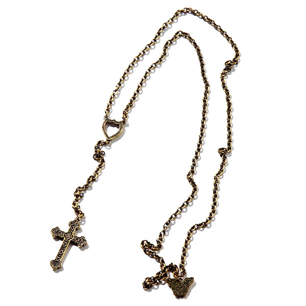 RG / CROSS NECKLACE (GOLD) RG / CROSS NECKLACE (GOLD)