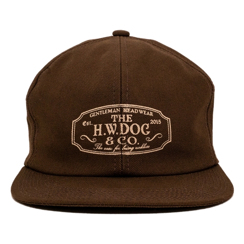 THE H.W. DOG & CO. / TRUCKER CAP (BROWN) THE H.W. DOG & CO. / TRUCKER CAP (BROWN)