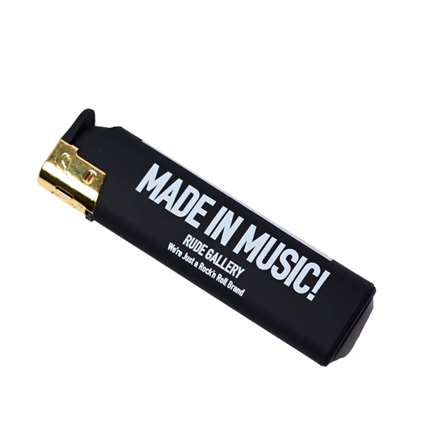 RG / MADE IN MUSIC LIGHTER (BK) RG / MADE IN MUSIC LIGHTER (BK)