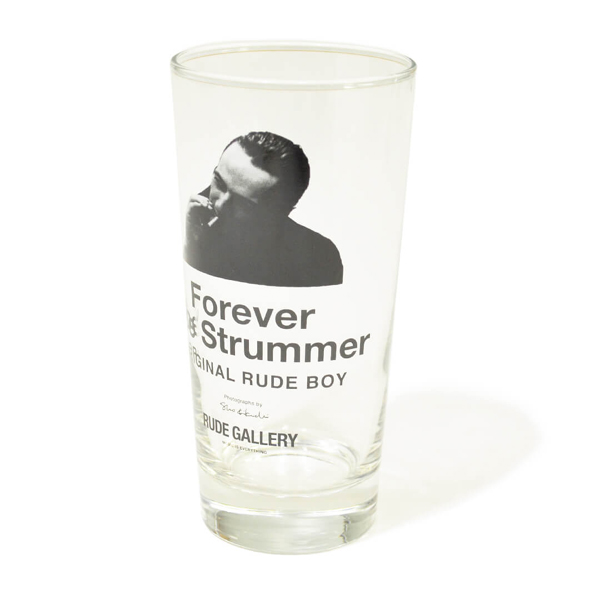 RG / JOE STRUMMER BEER GLASS RG / JOE STRUMMER BEER GLASS