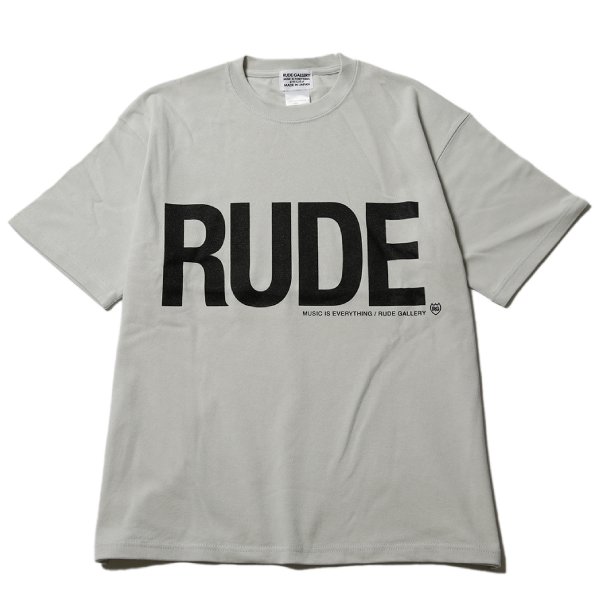 RG / RUDE HEAVY WEIGHT TEE (GRAY) RG / RUDE HEAVY WEIGHT TEE (GRAY)