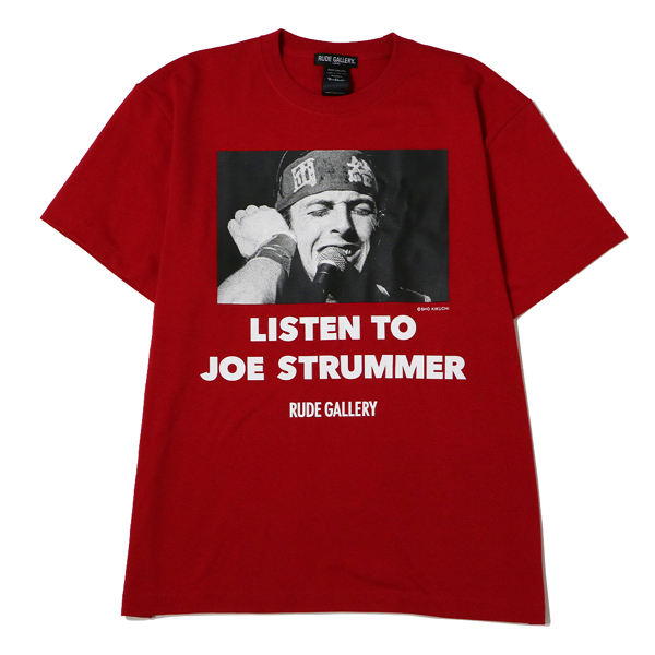RG / JOE STRUMMER 団結 TEE (RED) RG / JOE STRUMMER 団結 TEE (RED)