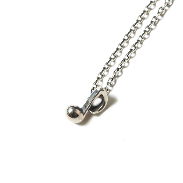 RUDE GALLERY / ONPU NECKLACE - MUSIC NOTE(SIL) RUDE GALLERY / ONPU NECKLACE - MUSIC NOTE(SIL)