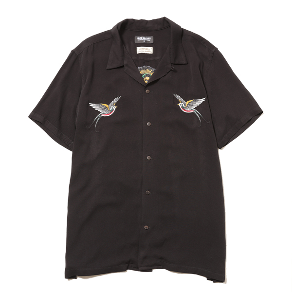 RG / SWALLOW&MARIA ANV SHIRT (BLACK) RG / SWALLOW&MARIA ANV SHIRT (BLACK)