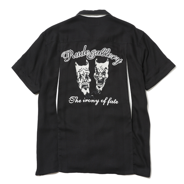 RG / TWO FACE BOWLING SHIRT(BK) RG / TWO FACE BOWLING SHIRT(BK)