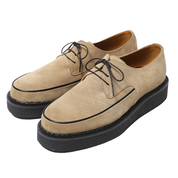 RG / ROUND TOE LOVER SHOES (BEIGE) RG / ROUND TOE LOVER SHOES (BEIGE)