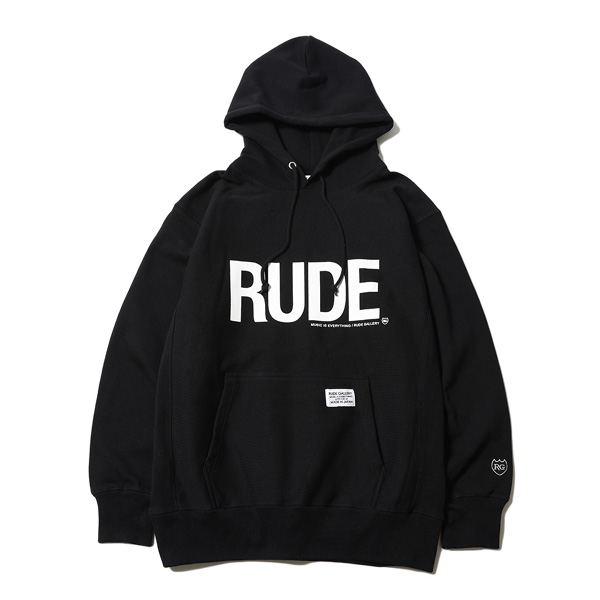 RG /RUDE HOODY (BK) RG /RUDE HOODY (BK)