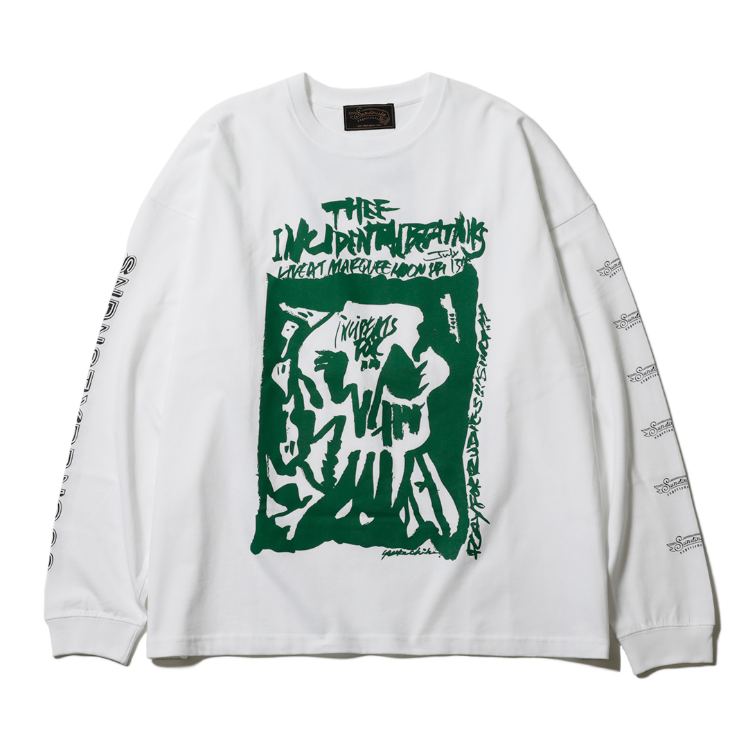 SUNDINISTA EXPERIENCE / THEE INCIDENTAL BEATNIKS GREEN LS T (WH) SUNDINISTA EXPERIENCE / THEE INCIDENTAL BEATNIKS GREEN LS T (WH)