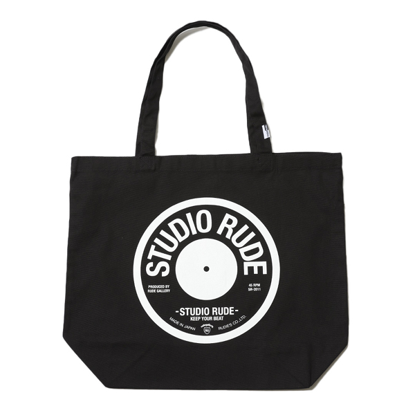 RG / CIRCLE LOGO TOTE BAG (BK) RG / CIRCLE LOGO TOTE BAG (BK)