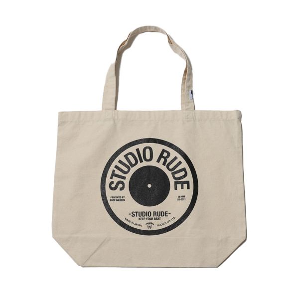 RG / CIRCLE LOGO TOTE BAG (BEIGE) RG / CIRCLE LOGO TOTE BAG (BEIGE)