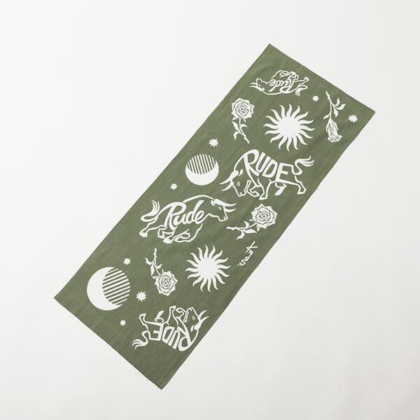 RG / TENUGUI -丑 (GREEN) RG / TENUGUI -丑 (GREEN)