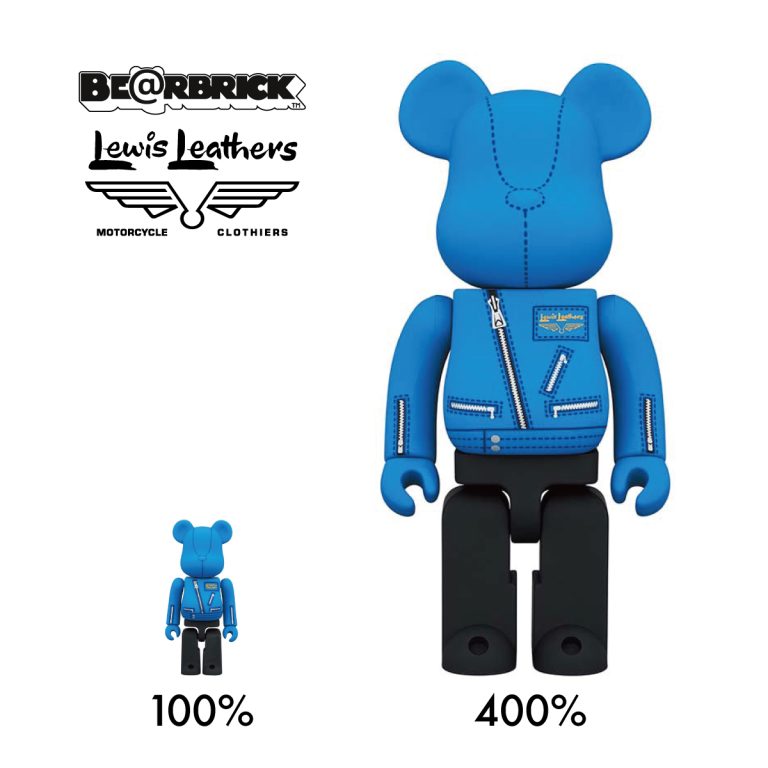 Lewis Leathers / BE@RBRICK×LewisLeathers 400%&100% SET Lewis Leathers / BE@RBRICK×LewisLeathers 400%&100% SET