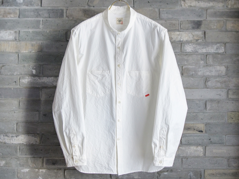 GERUGA / ROUND COLLAR SHIRTS -SUNNY DRY COTTON- (WH) GERUGA / ROUND COLLAR SHIRTS -SUNNY DRY COTTON- (WH)