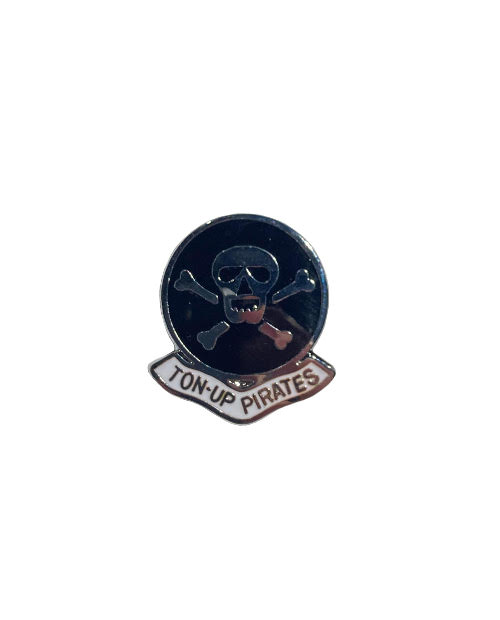 Lewis Leathers / Single Badge - TON-UP PIRATES - (BK) Lewis Leathers / Single Badge - TON-UP PIRATES - (BK)