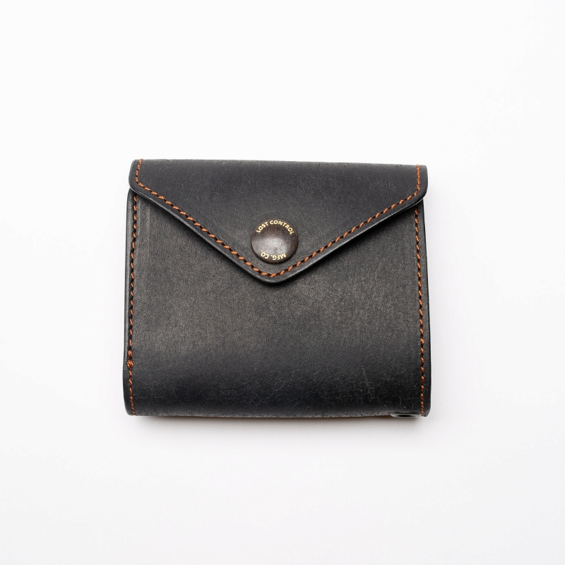 LOST CONTROL / Compact Wallet&Cord Set (BK) LOST CONTROL / Compact Wallet&Cord Set (BK)