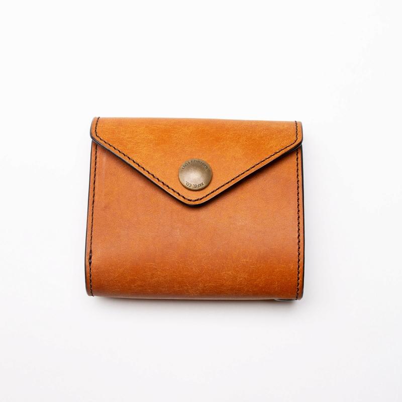 LOST CONTROL / Compact Wallet&Cord Set (CAMEL) LOST CONTROL / Compact Wallet&Cord Set (CAMEL)