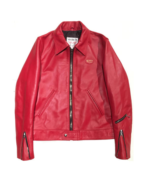 Lewis Leathers / #59T / TIGHT FIT CORSAIR HORSE HIDE (RED) Lewis Leathers / #59T / TIGHT FIT CORSAIR HORSE HIDE (RED)