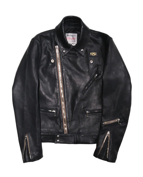 Lewis Leathers / #441T / TIGHT FIT CYCLONE SHEEP SKIN (NAVY) Lewis Leathers / #441T / TIGHT FIT CYCLONE SHEEP SKIN (NAVY)