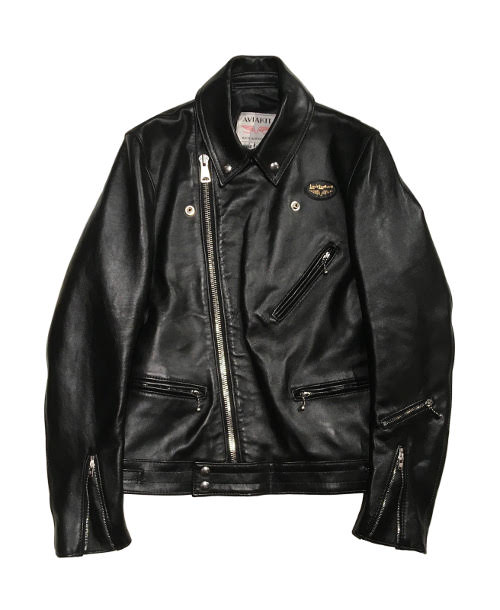 Lewis Leathers / #441T / TIGHT FIT CYCLONE RUTLAND SHEEP (BK) Lewis Leathers / #441T / TIGHT FIT CYCLONE RUTLAND SHEEP (BK)