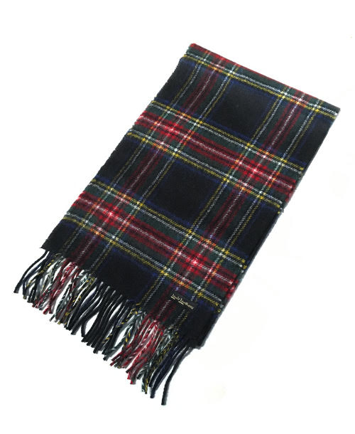 Lewis Leathers / SCOTISH WOOL SCARF (BLAK CHECK) Lewis Leathers / SCOTISH WOOL SCARF (BLAK CHECK)