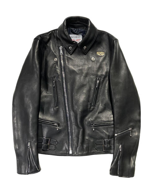 Lewis Leathers / #391T /TIGHT FIT 391LIGHTNING SHEEP SKIN (BK) Lewis Leathers / #391T /TIGHT FIT 391LIGHTNING SHEEP SKIN (BK)