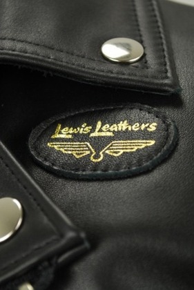 Lewis Leathers / #441T /TIGHT FIT CYCLONE COW HIDE (BK)