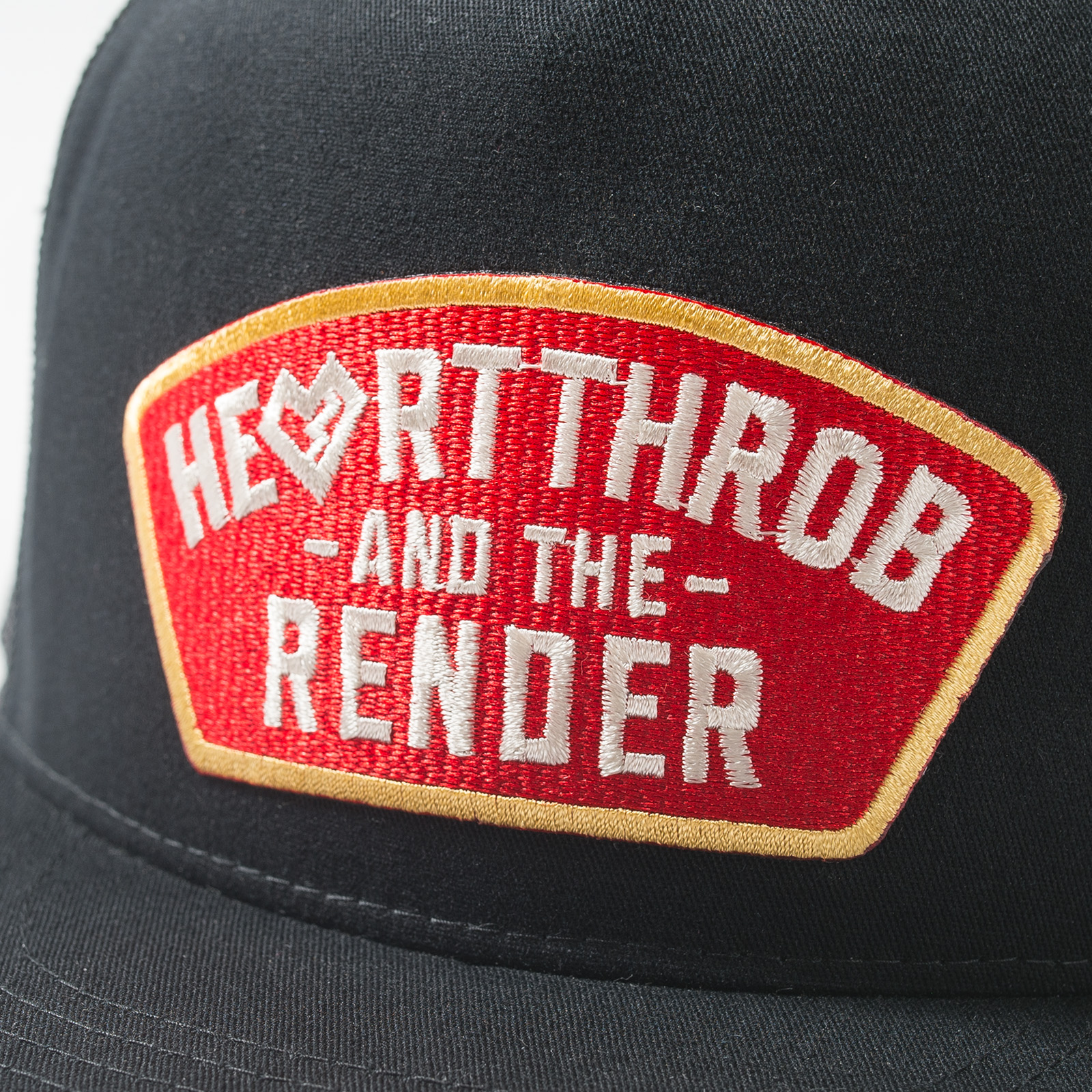 RENDER / MESH CAP -HERT THROB- (BK)