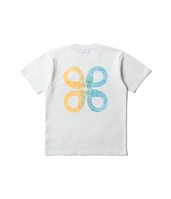 GERUGA / PRINT T-SHIRS -EXUVIAE_4- (WH)
