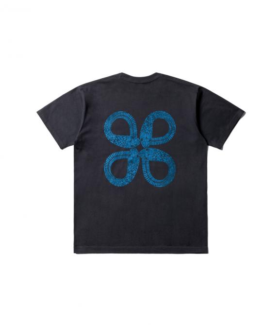 GERUGA / PRINT T-SHIRS -EXUVIAE_4- (LIGHT-BK)